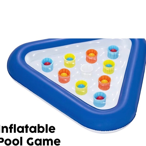 H2O GO! Pong Champion Pool Game Summer Beach toys swimming games Beer Pong NWT - Picture 6 of 7